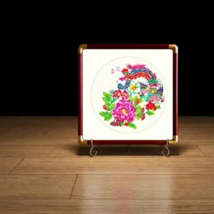 Signature Collection: The Eternal Phoenix (Hand-Cut & Stippled Frame)